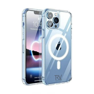 iPhone 14 Pro Stöttåligt Skal RV MagSafe - Transparent