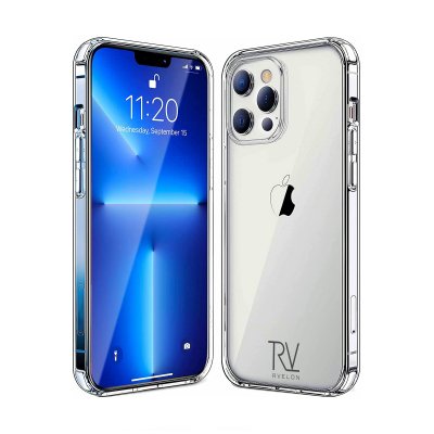 iPhone 14 Pro Max Stöttåligt Skal RV - Transparent