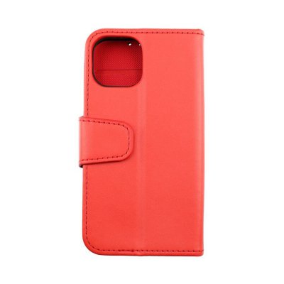 iPhone 13 Mini Plånboksfodral med Extra Kortfack - Röd