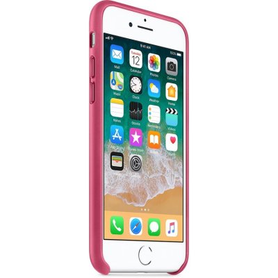 Apple iPhone 8 / 7 / SE 2 Läderskal Original - Pink Fuchsia, bild 4