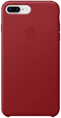 Apple iPhone 7 Plus / 8 Plus Läderskal Original (PRODUCT) Röd, bild 2