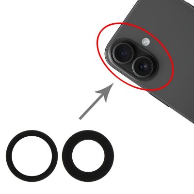 iPhone 16 Plus Kameraglas med Tejp