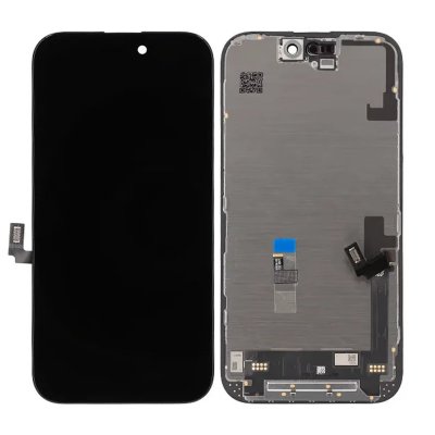 iPhone 16 Skärm – LCD Display In-Cell FHD (Komplett, Svart)