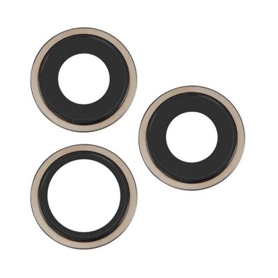 iPhone 15 Pro Max Kameralins med Metallram - Naturlig Titan