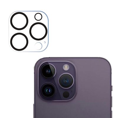 iPhone 15 Pro/15 Pro Max Kameraskydd Härdat Glas
