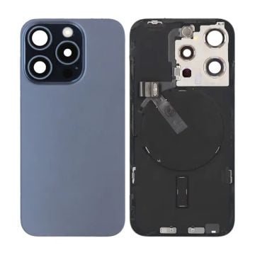 iPhone 15 Pro Baksida Glas Original Blå