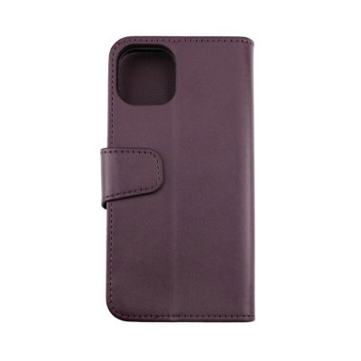 iPhone 13 Plånboksfodral med Extra Kortfack - Mörklila
