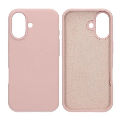 Mobilskal Mjukt Silikon för iPhone 17 - Rosa