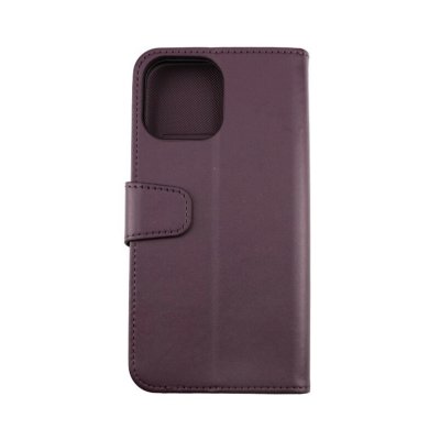 iPhone 13 Pro Plånboksfodral med Extra Kortfack - Mörklila