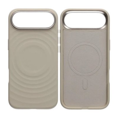 Mobilskal Silikon med Magsafe för iPhone Air - Beige