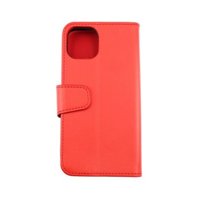 iPhone 13 Plånboksfodral med Extra Kortfack - Röd