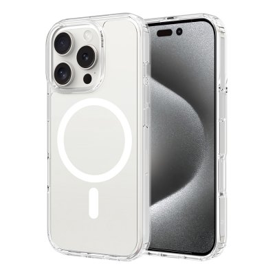 iPhone 16 Pro Mobilskal MagSafe RV - Transparent