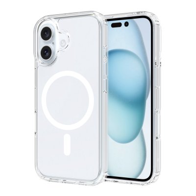iPhone 16 Plus Mobilskal MagSafe RV - Transparent