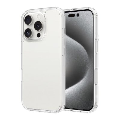 iPhone 16 Pro Max Mobilskal Stöttåligt RV - Transparent