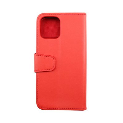 iPhone 12/12 Pro Plånboksfodral med Extra Kortfack - Röd
