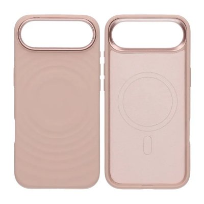 Mobilskal Silikon med Magsafe för iPhone Air - Rosa