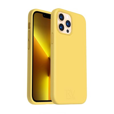 iPhone 14 Pro Max Silikonskal RV - Gul