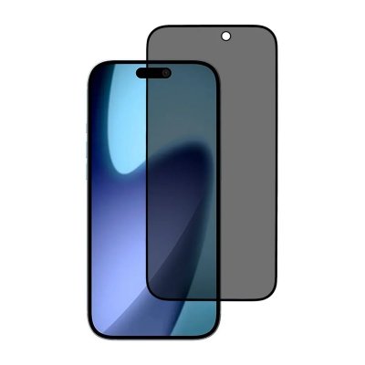 RV Skärmskydd iPhone 16 Pro/17/17 Pro Privacy Härdat Glas