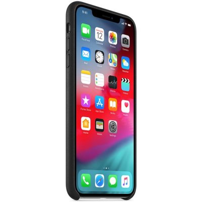 Apple iPhone XS Max läderskal - Svart, bild 3