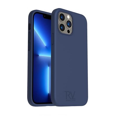 iPhone 14 Pro Max Silikonskal RV - Blå