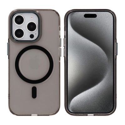iPhone 14 Pro Mobilskal TPU med Magnet RV - Svart