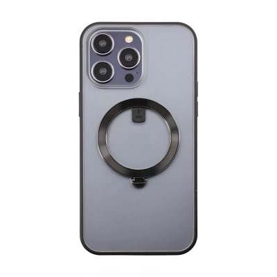 iPhone 14 Pro Skal med MagSafe Stativ RV - Svart