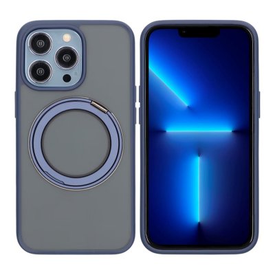iPhone 13 Pro Max Mobilskal med Magsafe Stativ - Blå