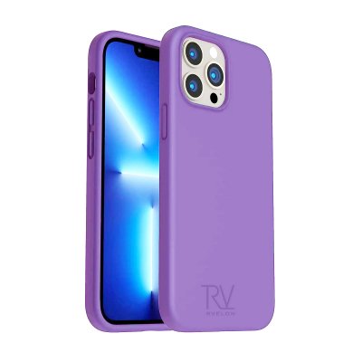 iPhone 14 Pro Silikonskal RV - Lila