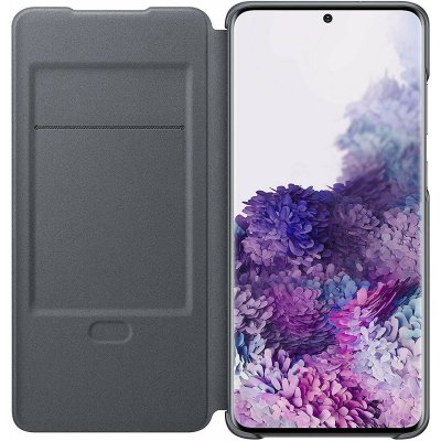 Samsung Galaxy S20 Plus Smart Led View Cover Skal - Grå, bild 3