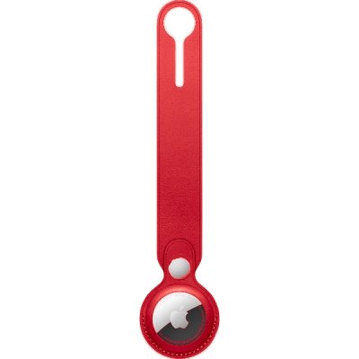 Apple Original AirTag Leather Loop - Röd - MK0V3ZM/A