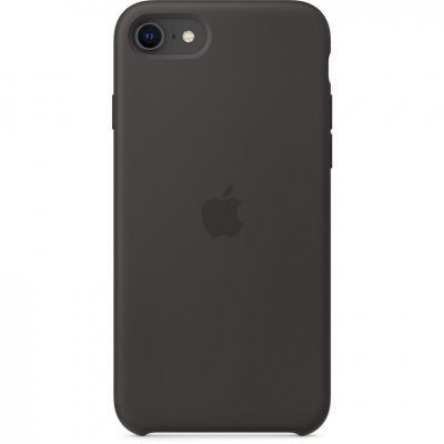 Apple iPhone SE 2020 Silikonskal Original - Svart, bild 3