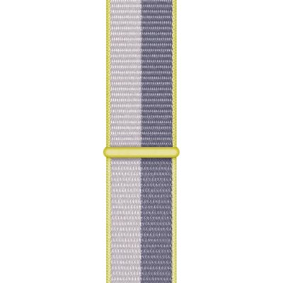 Apple Watch 45mm Sport Loop Armband Original - Lavendelgrå/Ljuslila