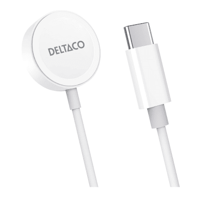 Apple Watch Trådlös laddare USB-C 1m kabel - Vit