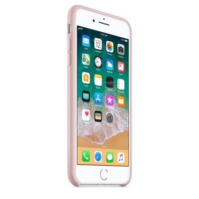 Apple Silikonskal till iPhone 8 Plus / 7 Plus - Rosa Sand, bild 3