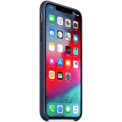 Apple iPhone XS Max Silikonskal Original - Midnattsblå, bild 3
