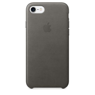 Apple Läderskal för iPhone 8 / 7 - Stormgrå, bild 2
