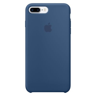 Apple Silikonskal till iPhone 7 Plus / 8 Plus - Havsblå, bild 2