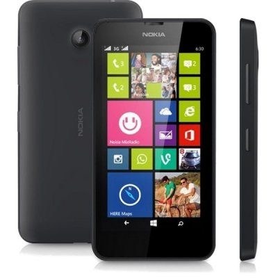 Begagnad Nokia Lumia 630 8GB Grade B - Svart