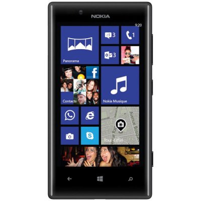 Begagnad Nokia Lumia 720 8GB Grade B - Svart