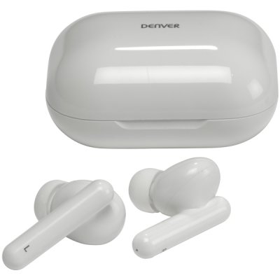 Denver Truly Wireless Earbuds In-ear - Vit, bild 3
