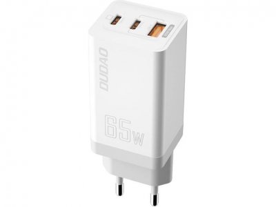 Dudao A7XSEU Adapter 65W GaN 2xUSB-C+1xUSB-A Vit