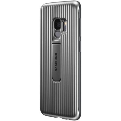 Samsung Galaxy S9 Protective Standing Cover - Silver, bild 5