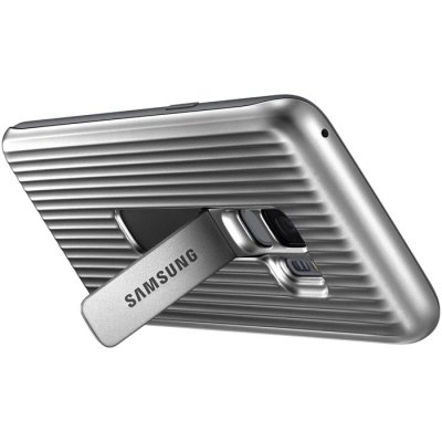 Samsung Galaxy S9 Protective Standing Cover - Silver, bild 3