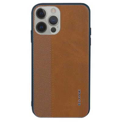 iPhone 12/12 Pro Läderskal G-Case Earl PU - Brun