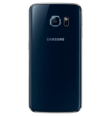 Samsung Galaxy S6 Edge Baksida Glas - Svart