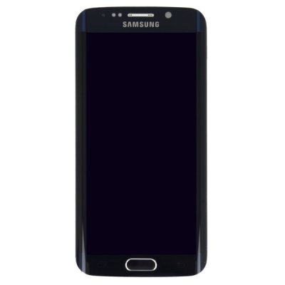 Samsung Galaxy S6 Edge Skärm LCD & touch - Original - Svart, bild 2
