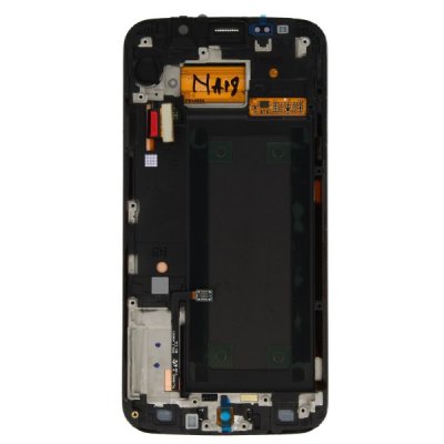 Samsung Galaxy S6 Edge Skärm LCD & touch - Original - Svart, bild 3