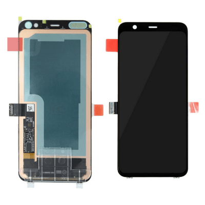 Google Pixel 4 Skärm LCD Display Glas Original - Svart