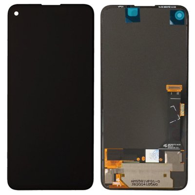 Google Pixel 4A Skärm Original OLED Display OEM - Svart