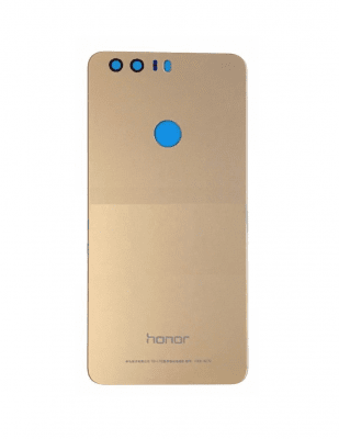 Honor 8 baksida / batterilucka med tejp - Guld